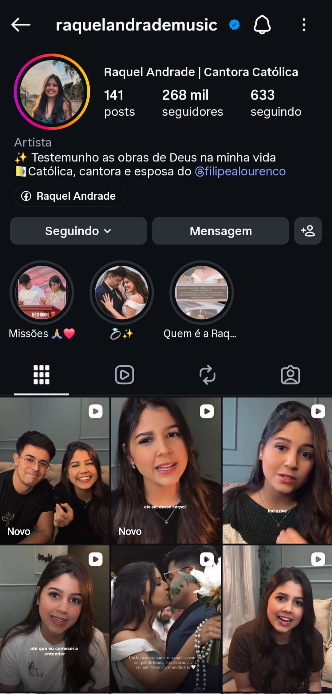 Capa do case Raquel Andrade
